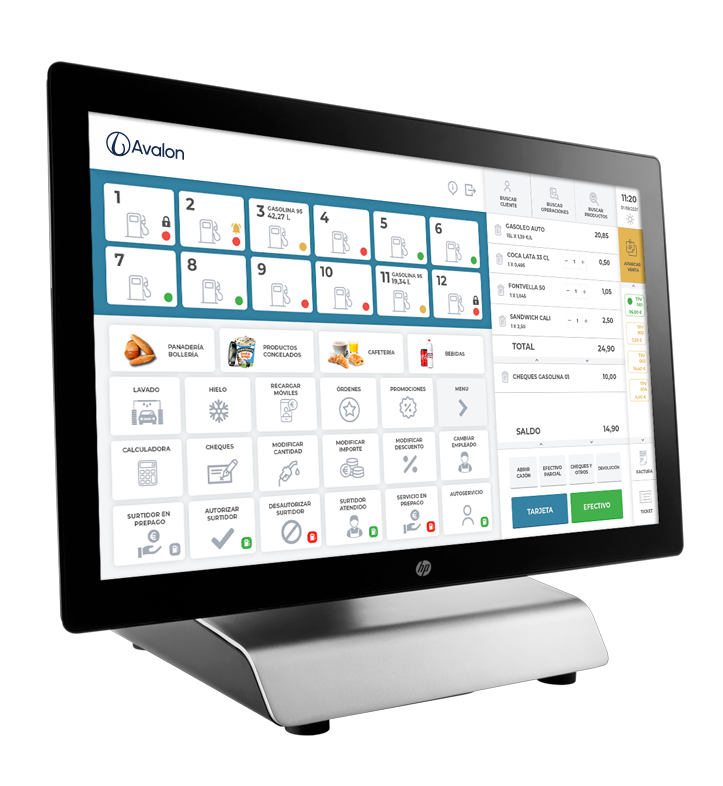 Terminal de Open POS NG de Avalon