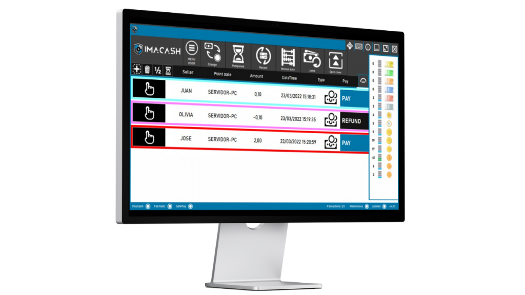Software inteligente de control de efectivo
