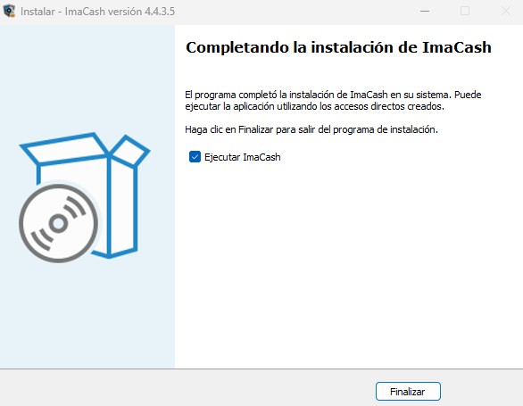 Instalación completa de la demo de ImaCash