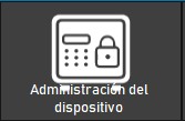 Icono de Administración del dispositivo de ImaCash