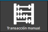Icono de Transacción manual de ImaCash